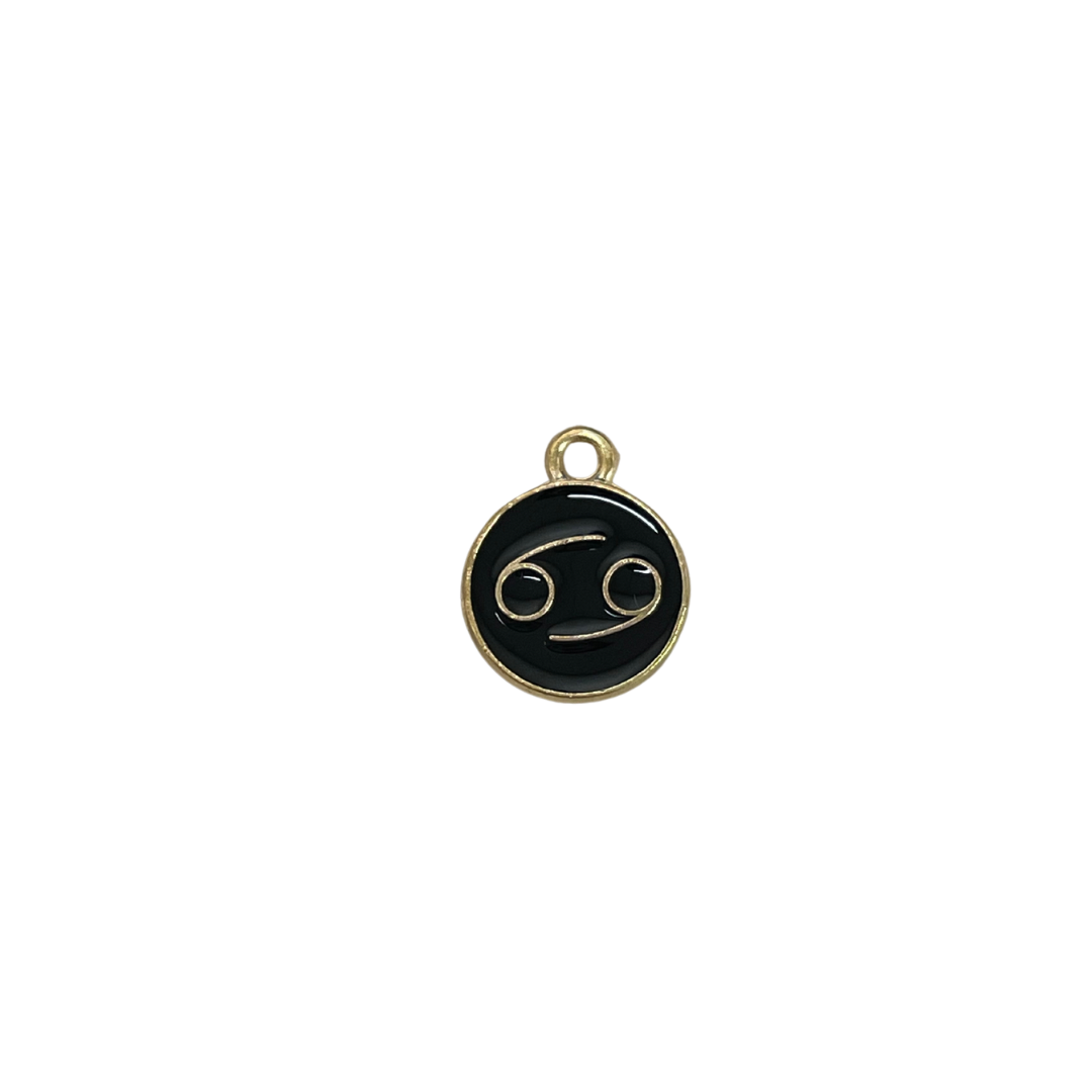Black Zodiac Sign