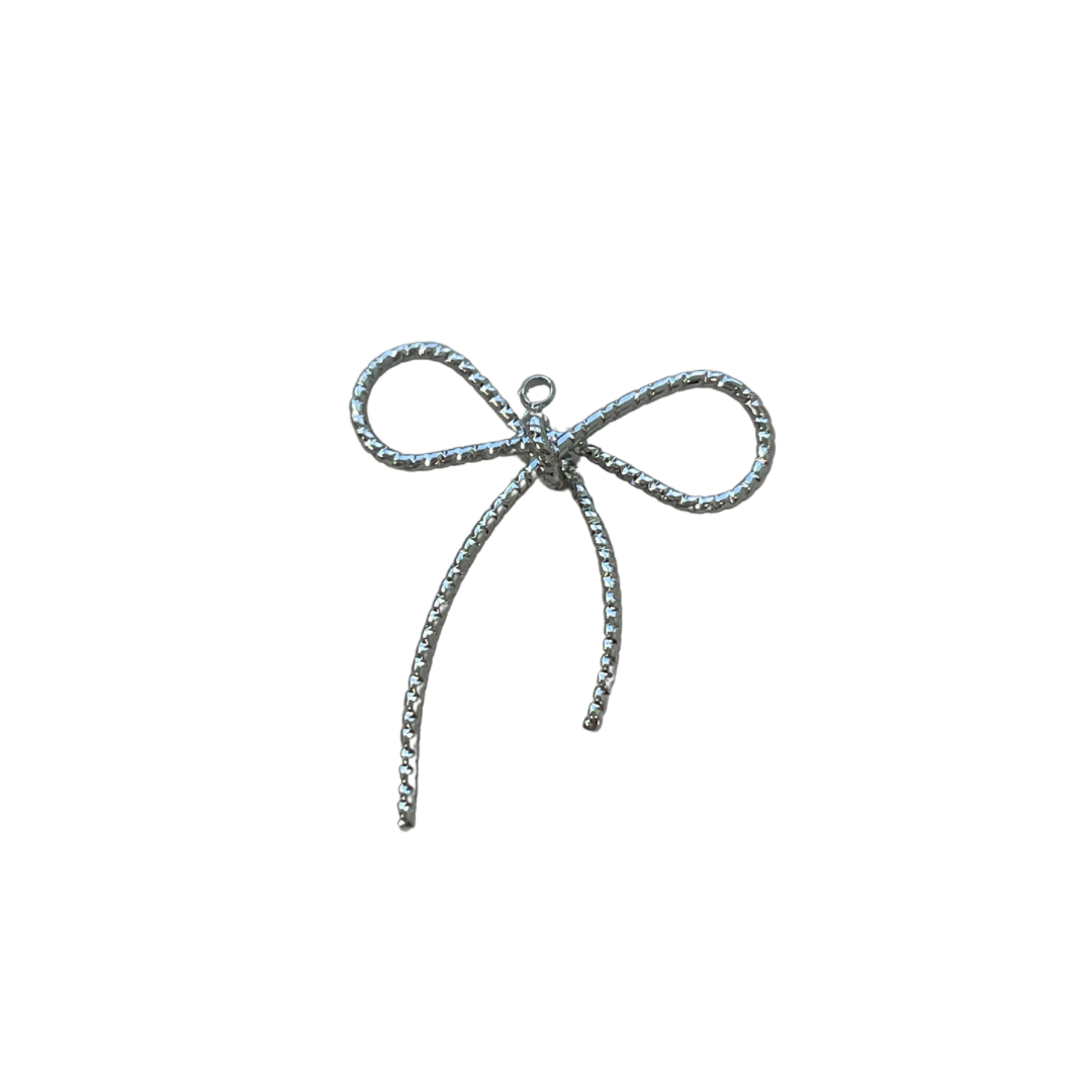 Silver Delicate Bow