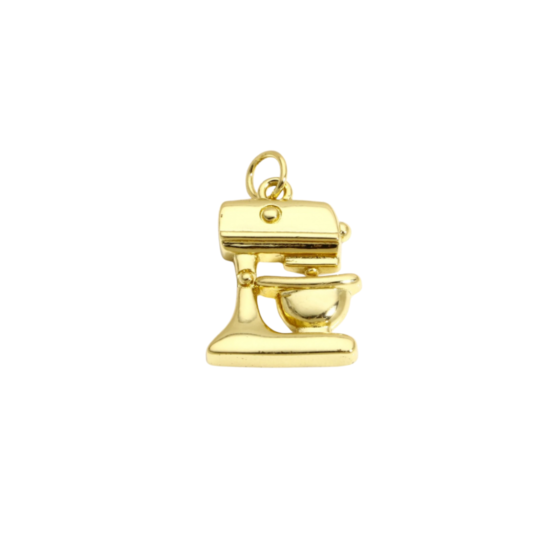 Gold Mixer Charm