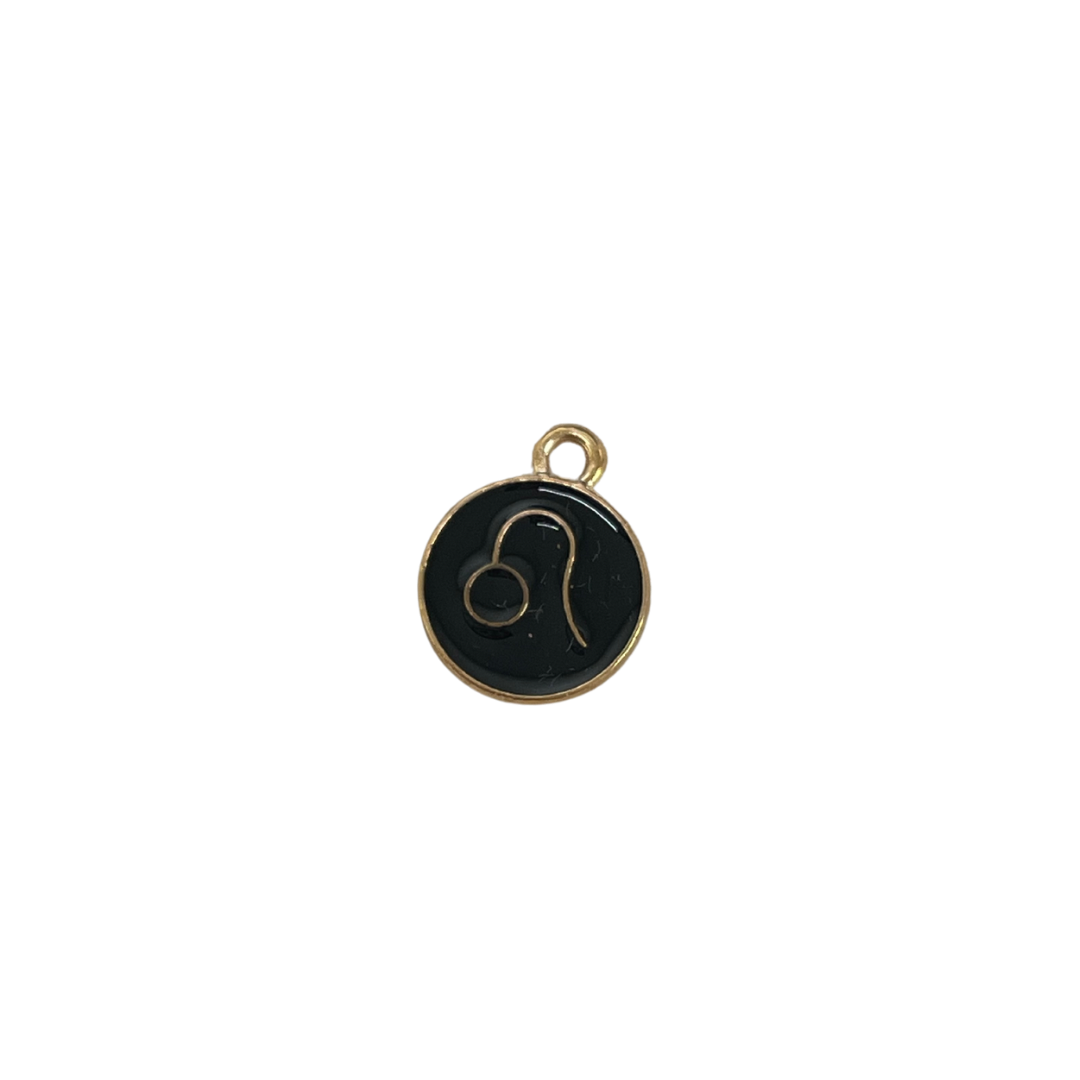 Black Zodiac Sign