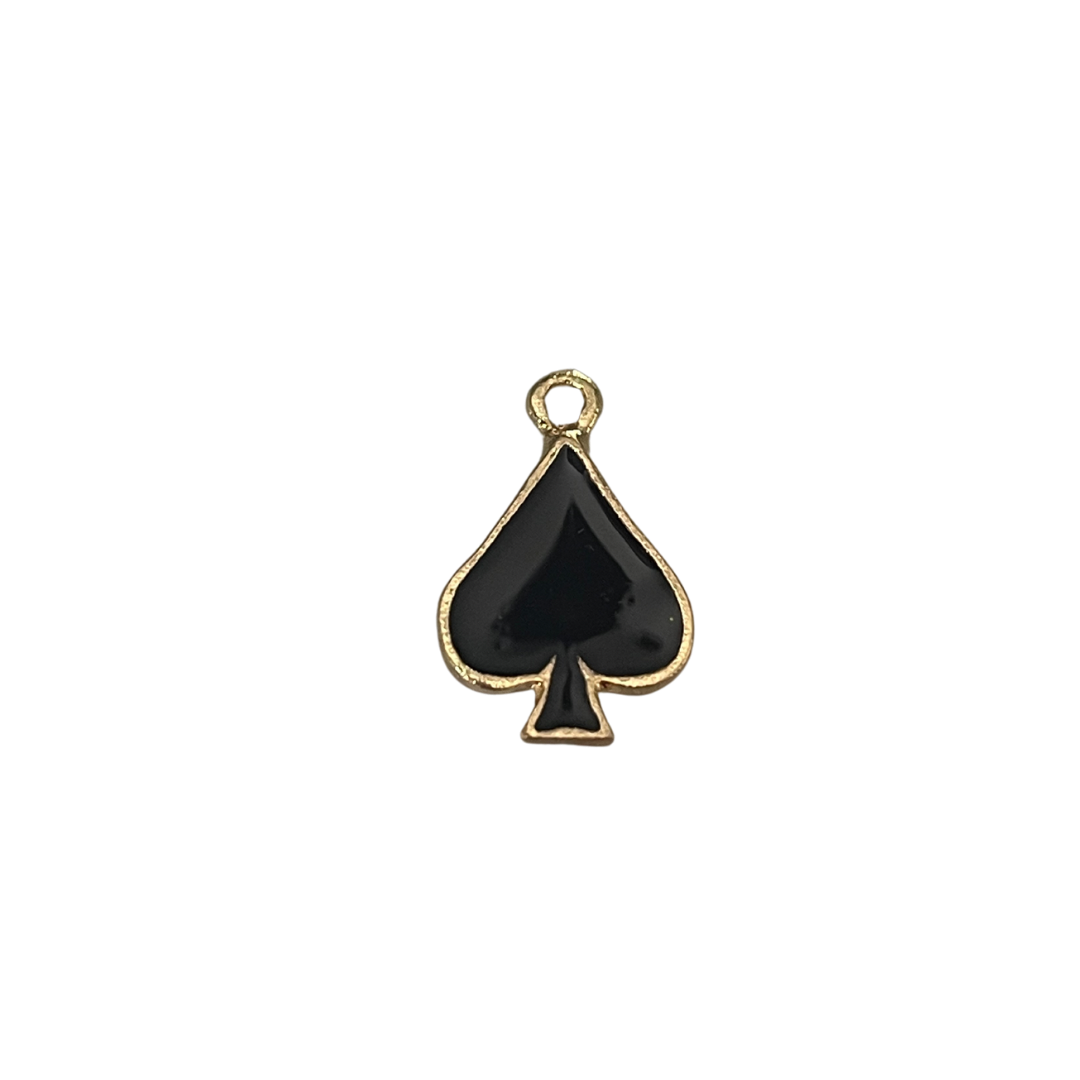 Black Spade Charm