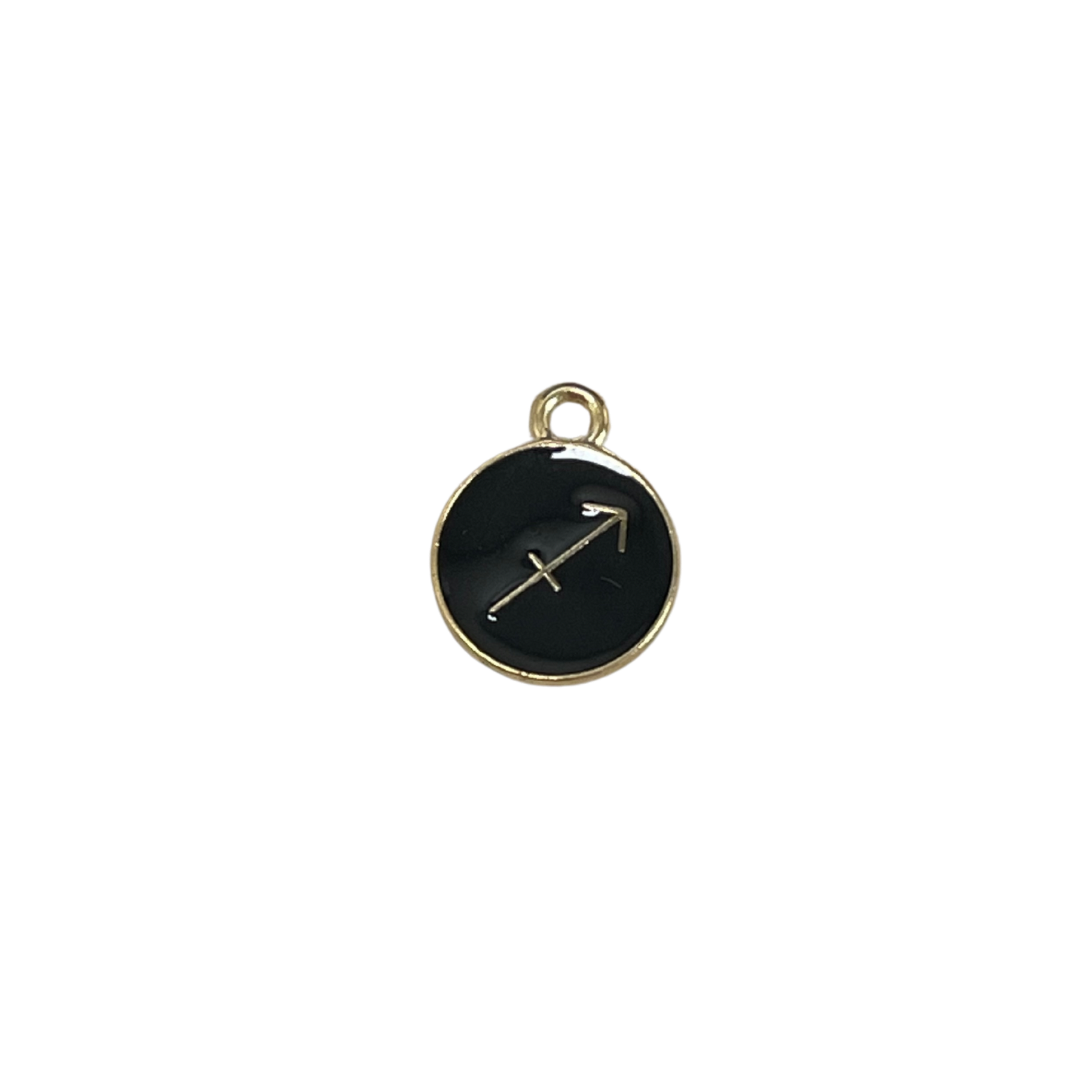 Black Zodiac Sign