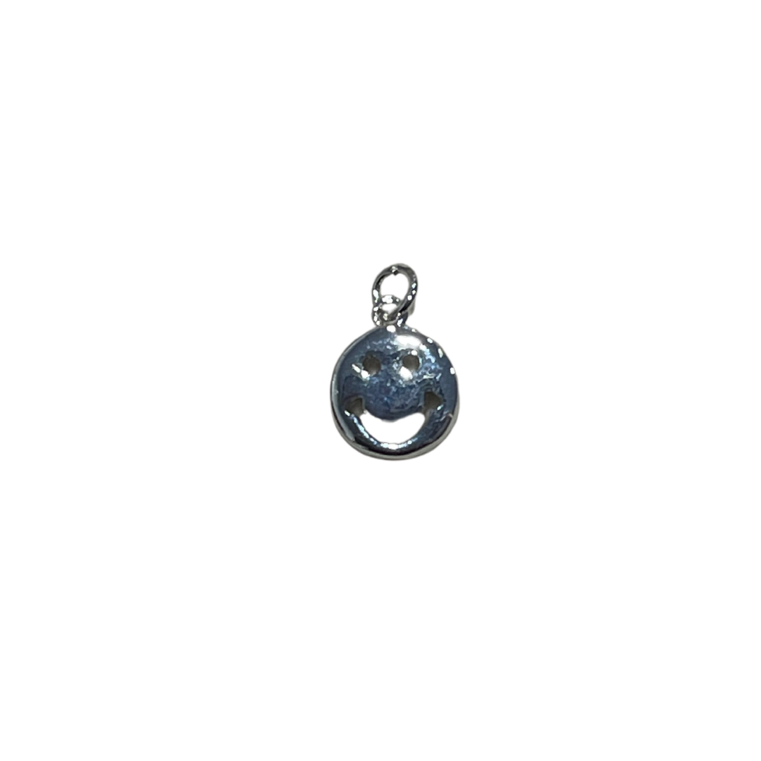 Silver Smiley Face