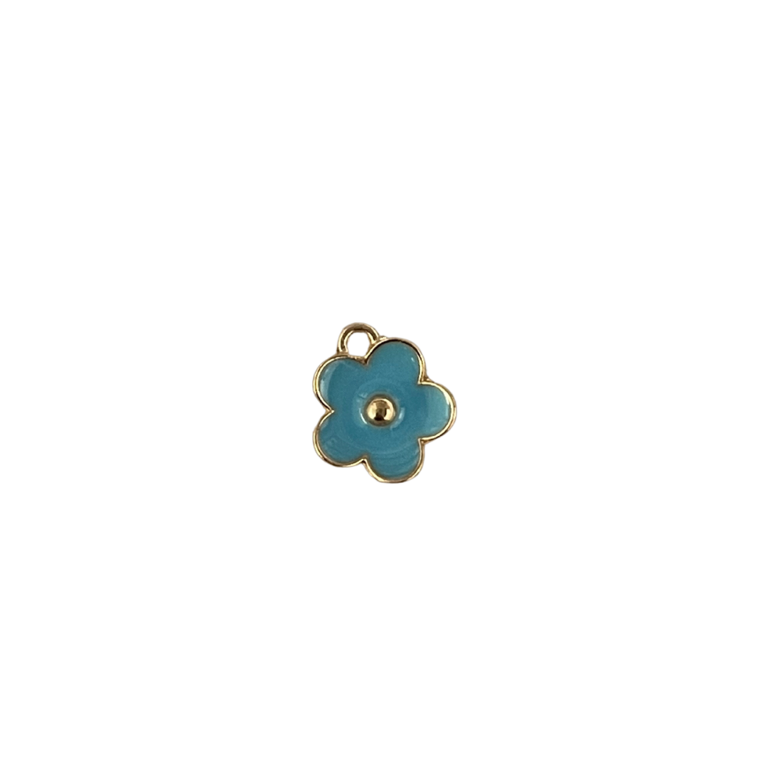 Blue and Gold Flower