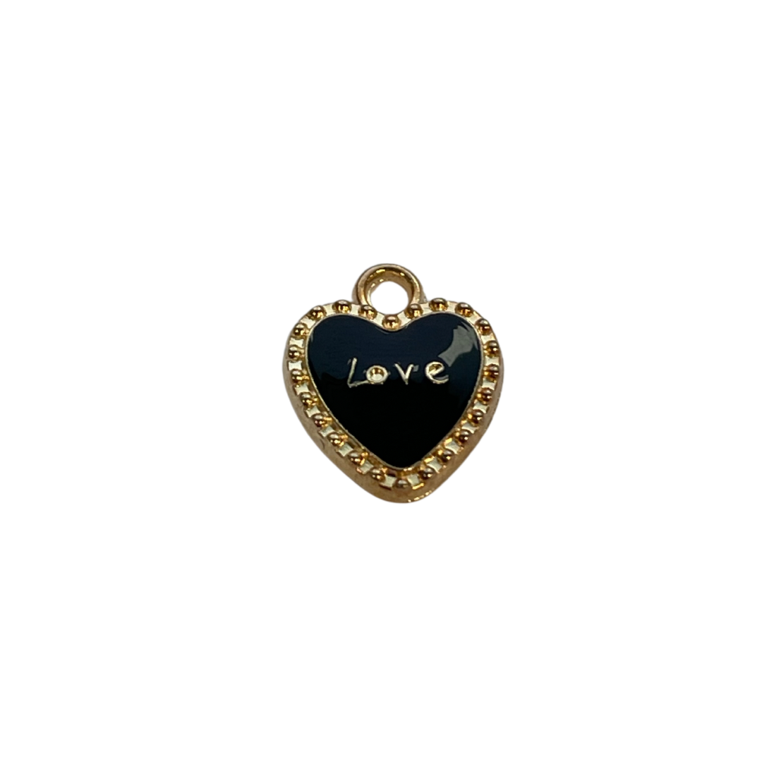 Love Heart Black
