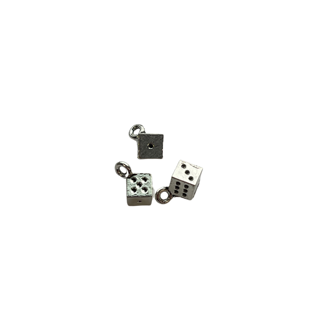 Silver Plated Dice