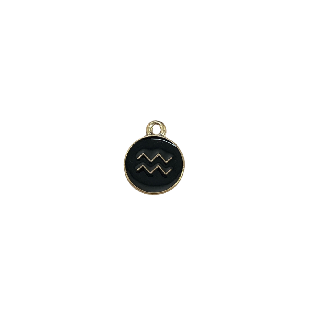 Black Zodiac Sign