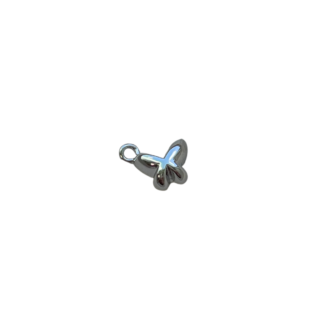 Silver Mini Bubble Butterfly