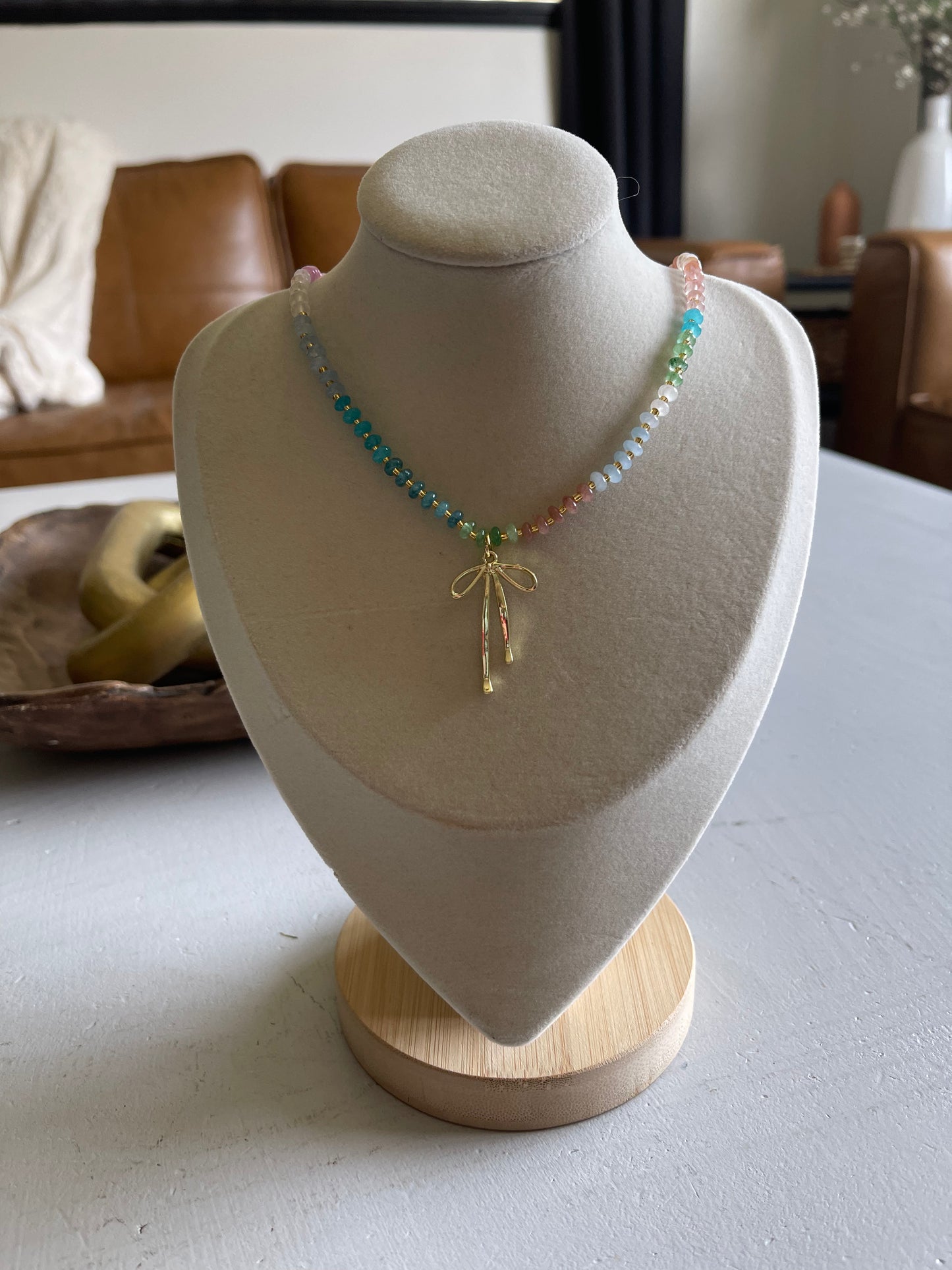 Girly Bow Necklace