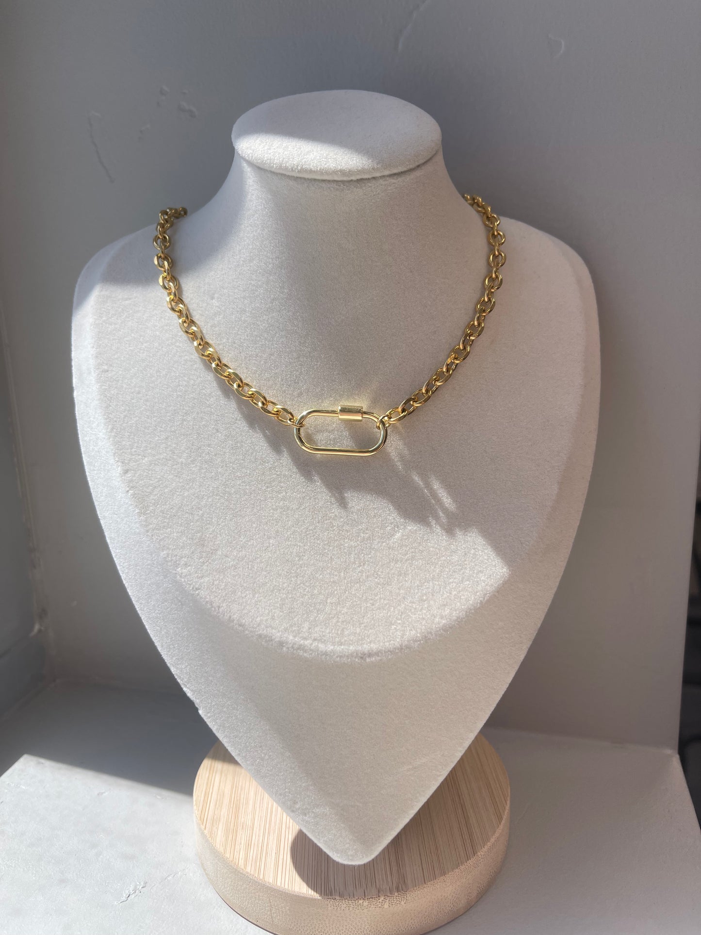 Gold Carabiner