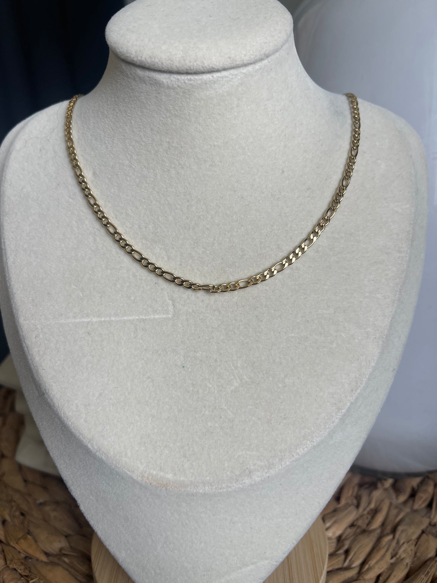 Gold Figaro Chain