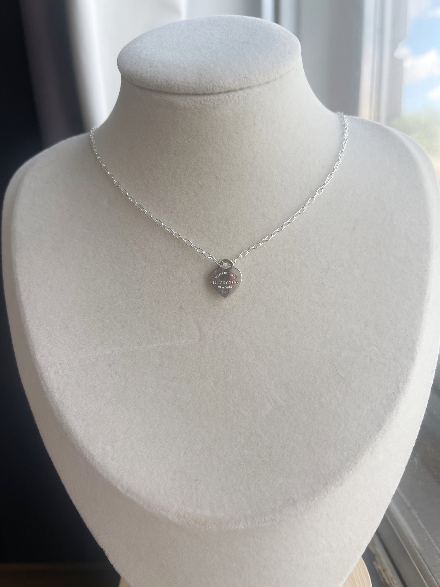 Silver Tiffany Necklace