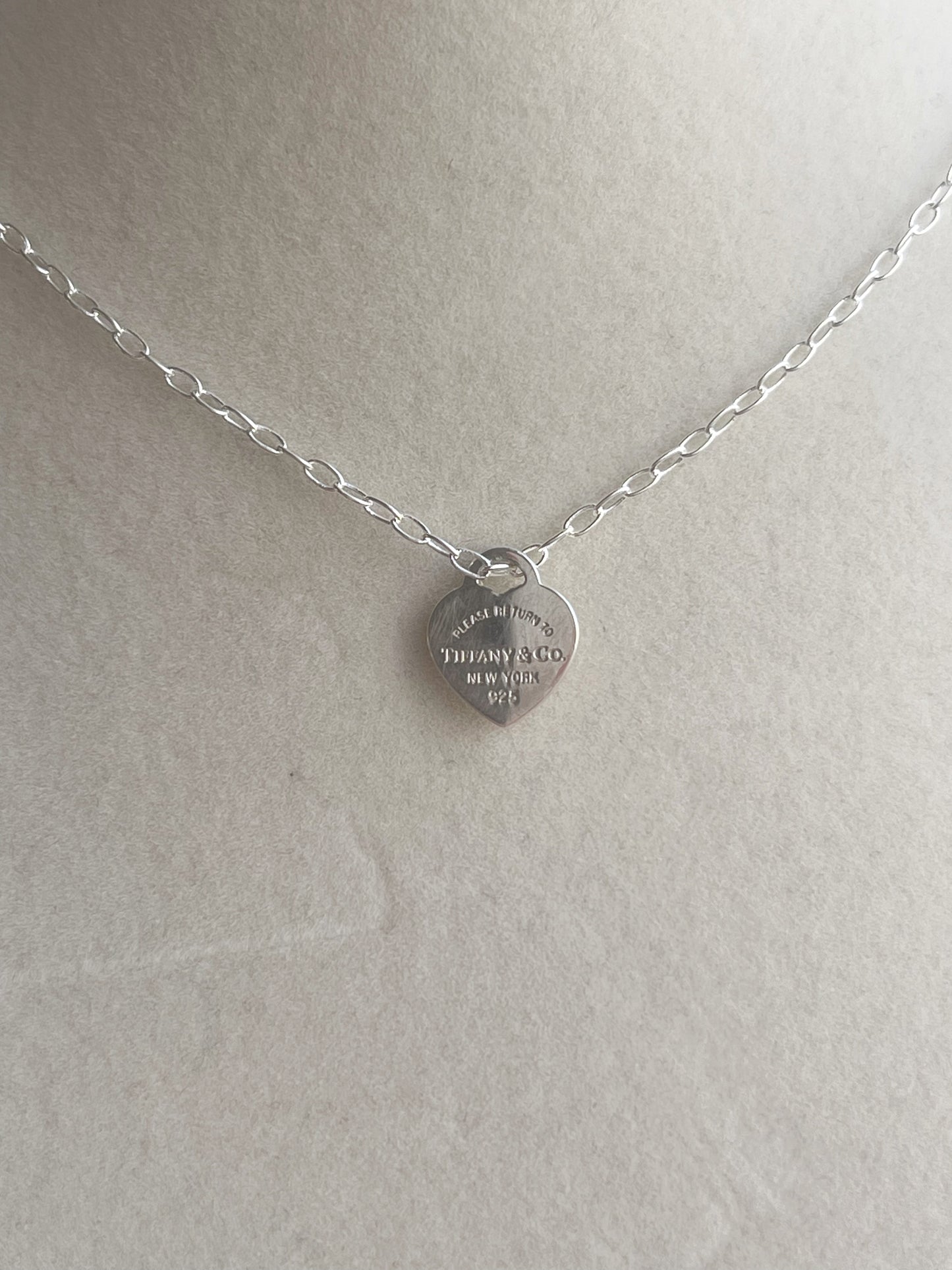 Silver Tiffany Necklace