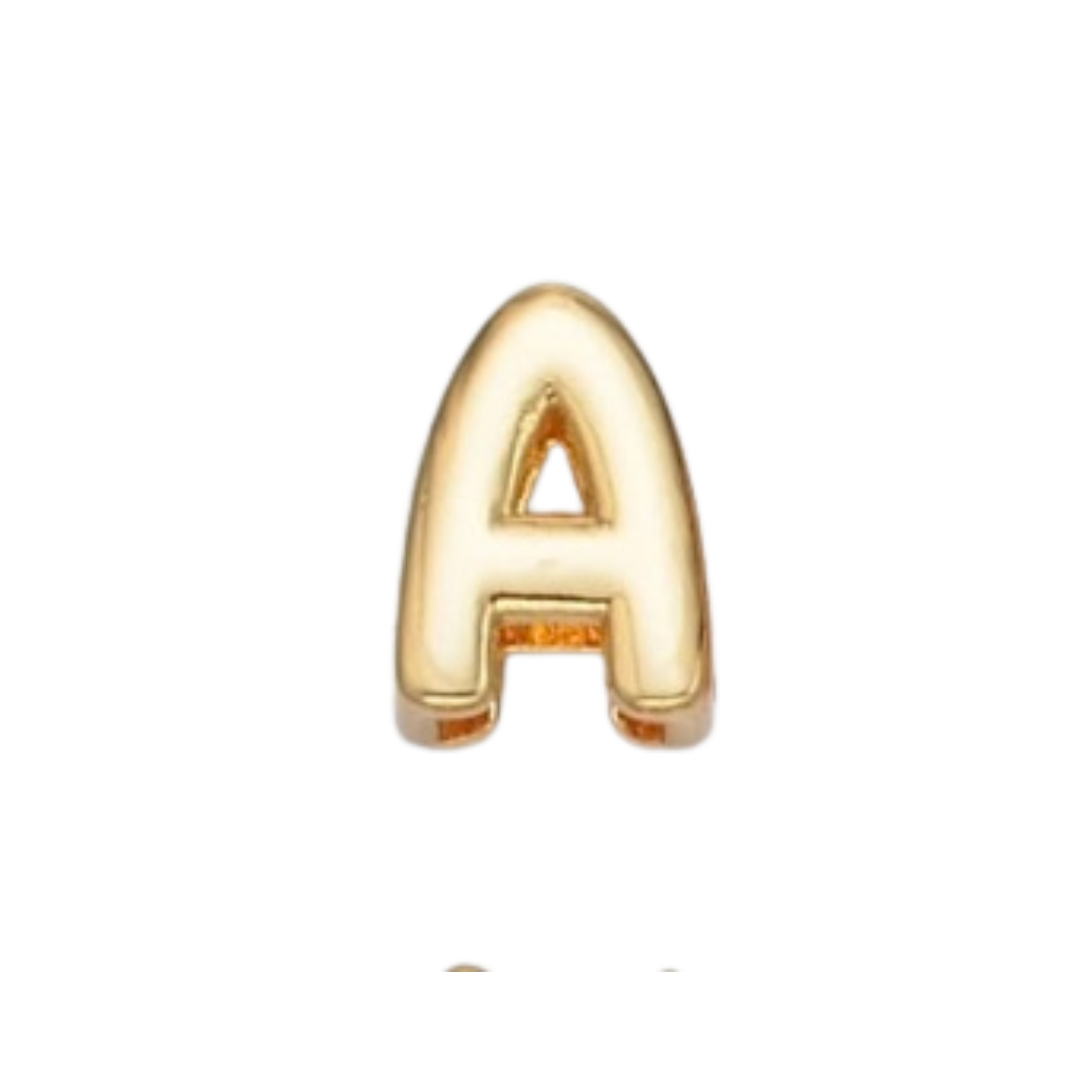 Gold Bubble Letters