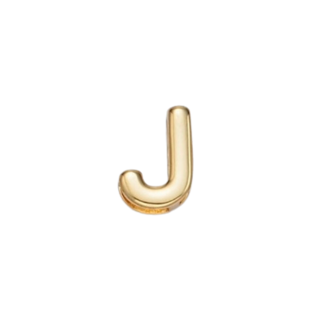 Gold Bubble Letters