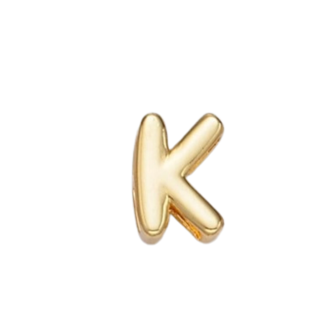 Gold Bubble Letters