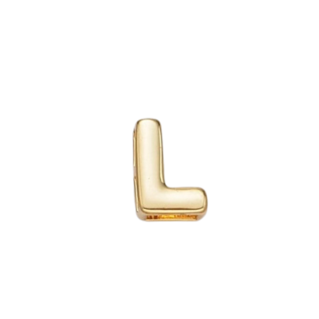 Gold Bubble Letters