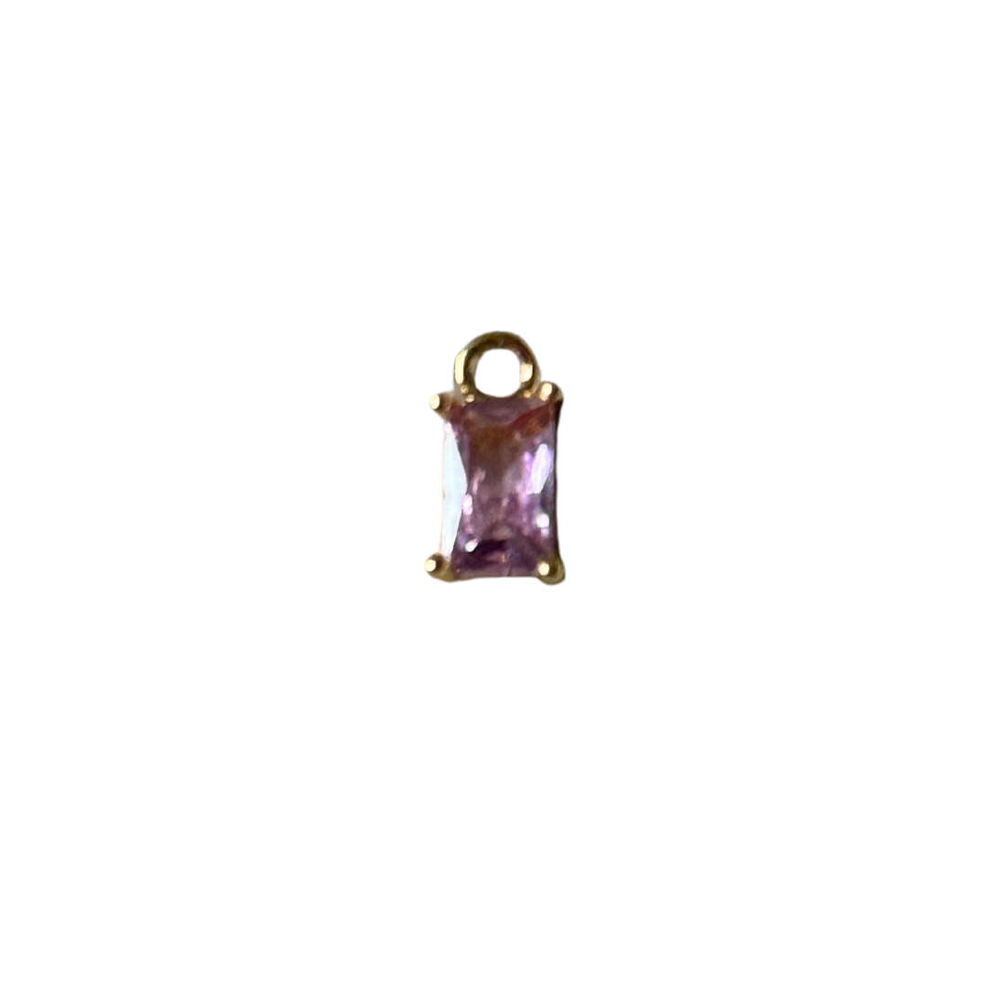 Baguette Birthstone