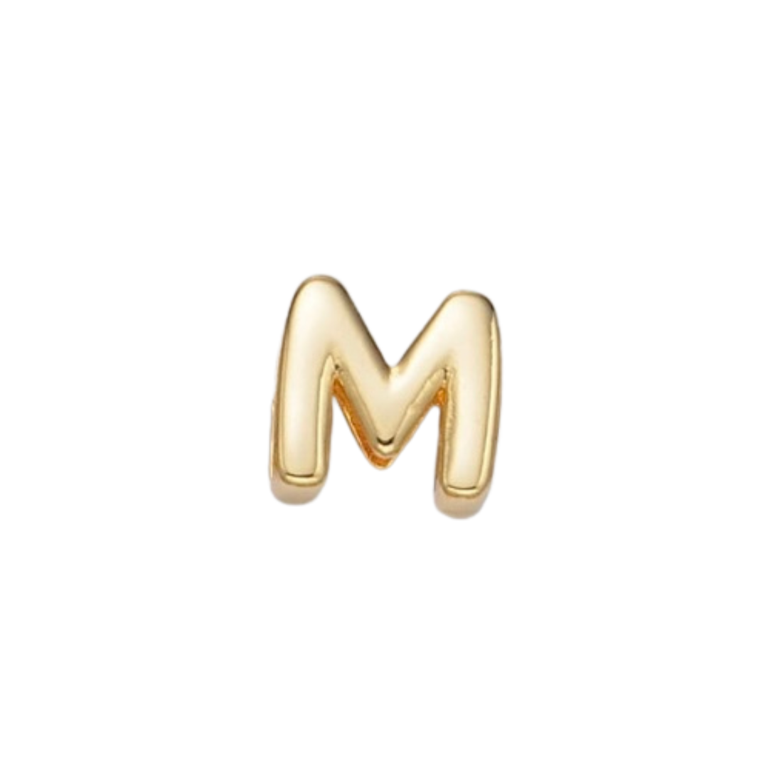 Gold Bubble Letters