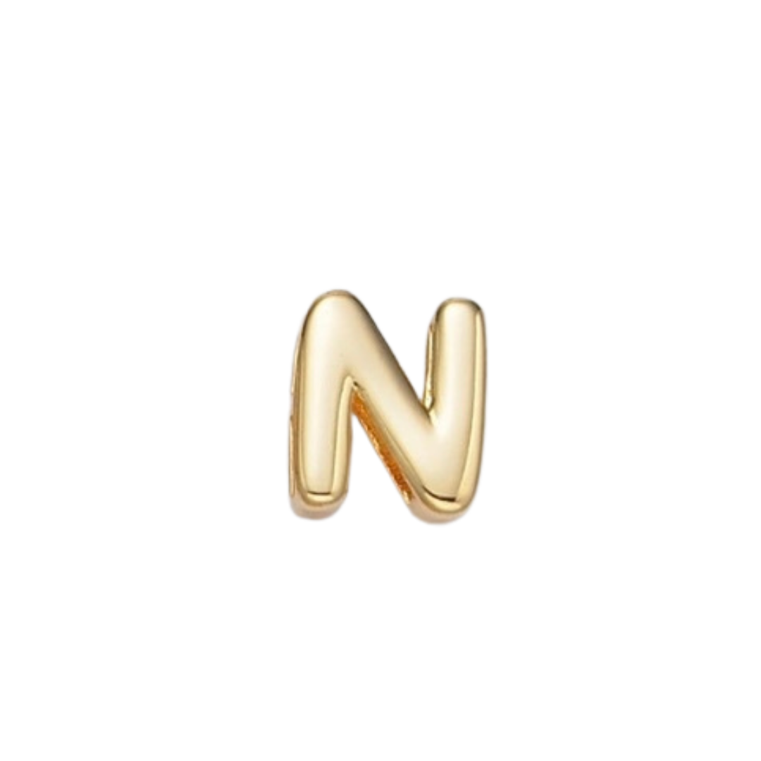 Gold Bubble Letters