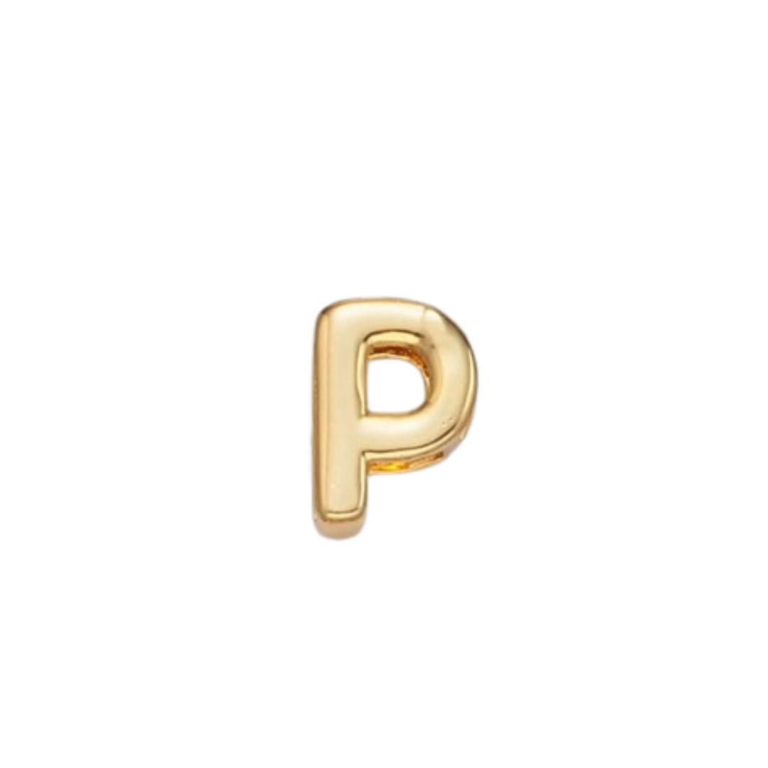 Gold Bubble Letters