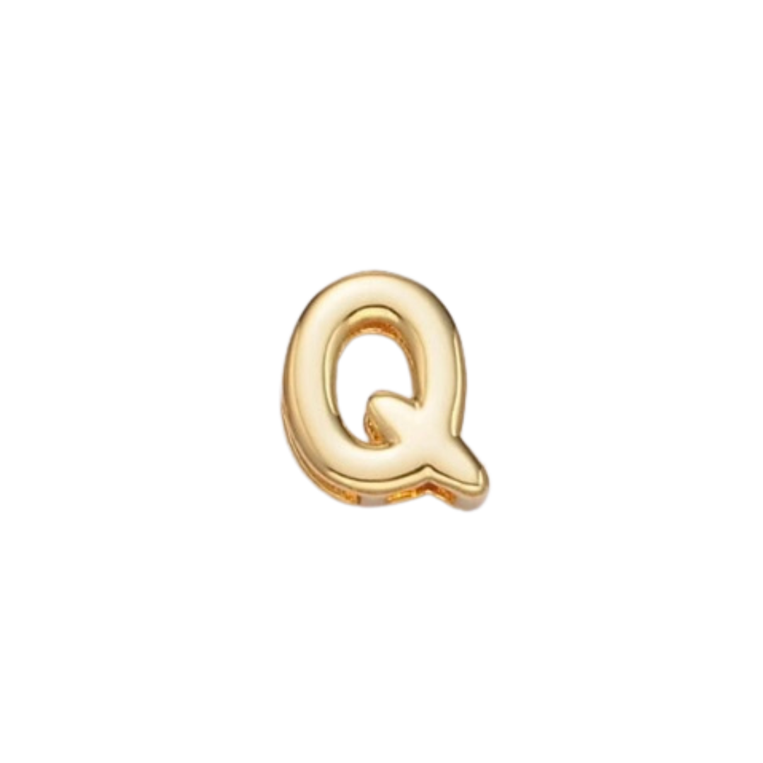 Gold Bubble Letters