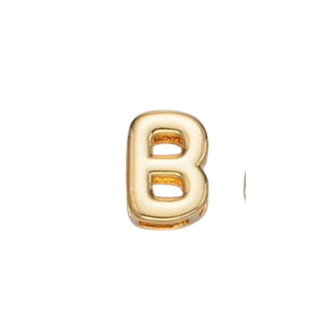 Gold Bubble Letters