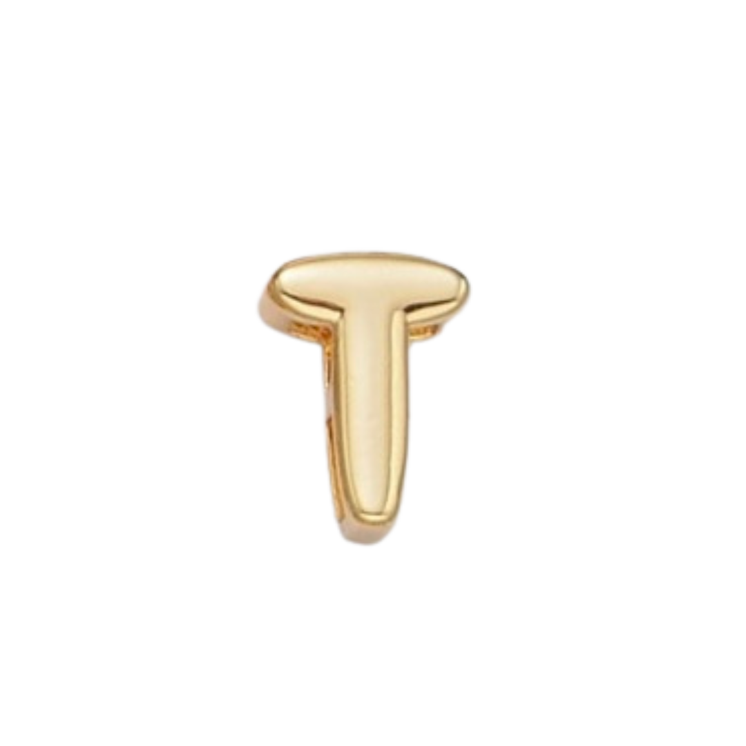 Gold Bubble Letters