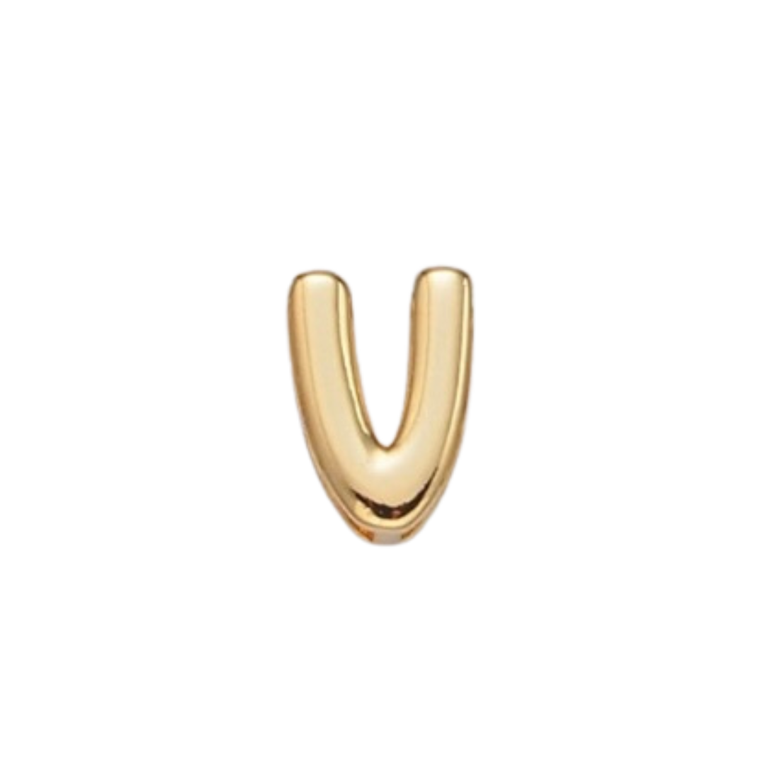 Gold Bubble Letters