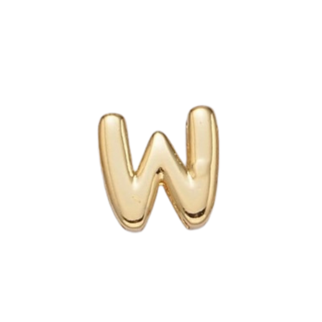 Gold Bubble Letters
