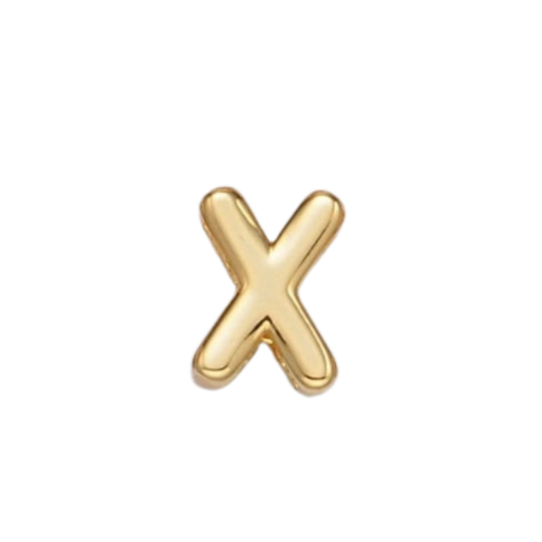 Gold Bubble Letters