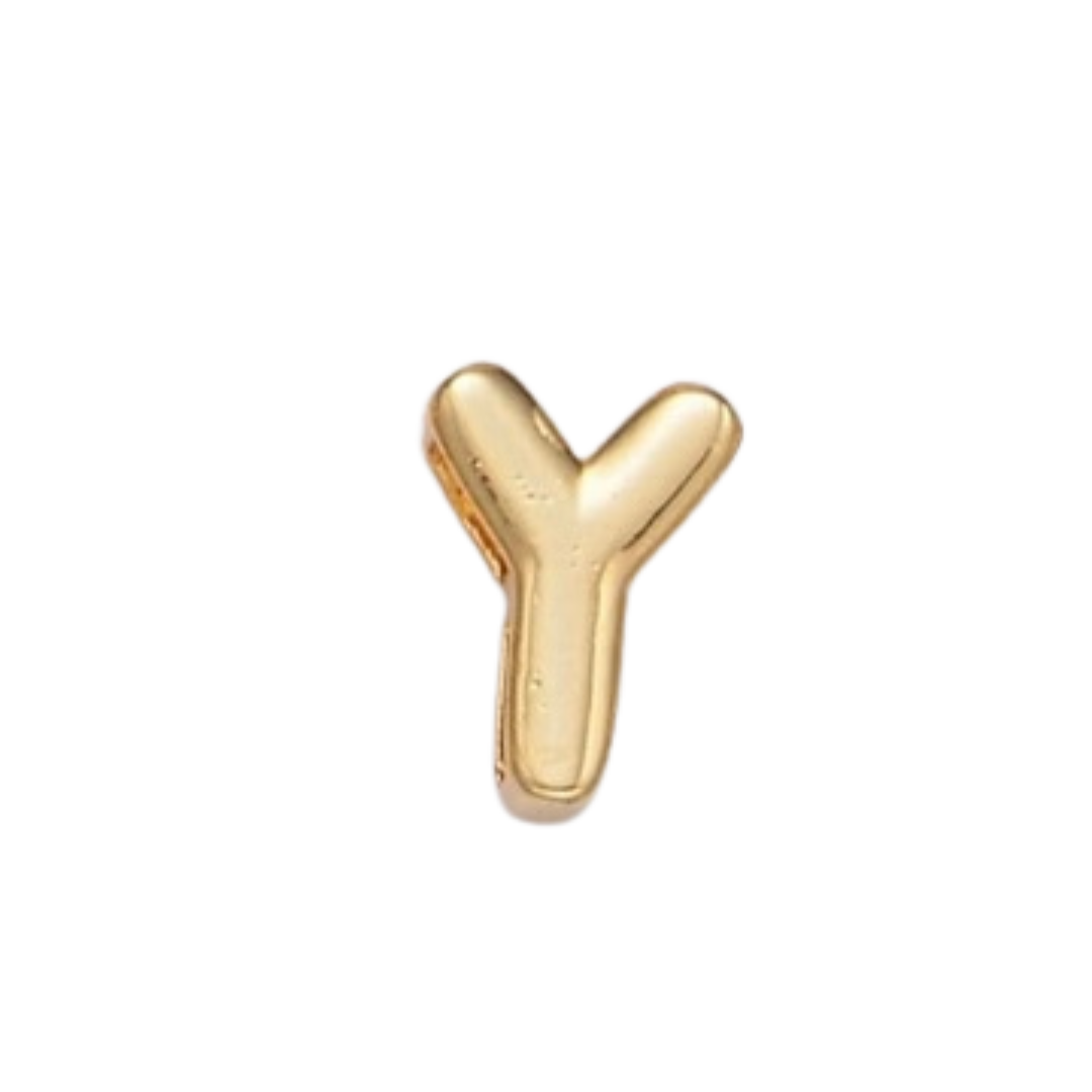 Gold Bubble Letters