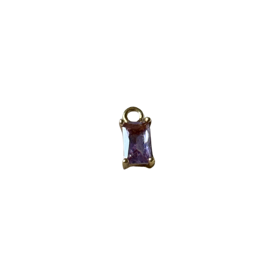 Baguette Birthstone