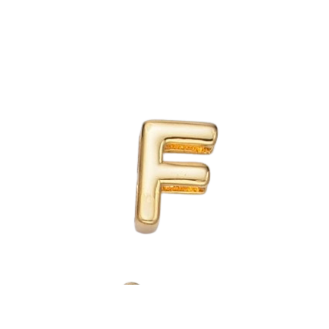 Gold Bubble Letters