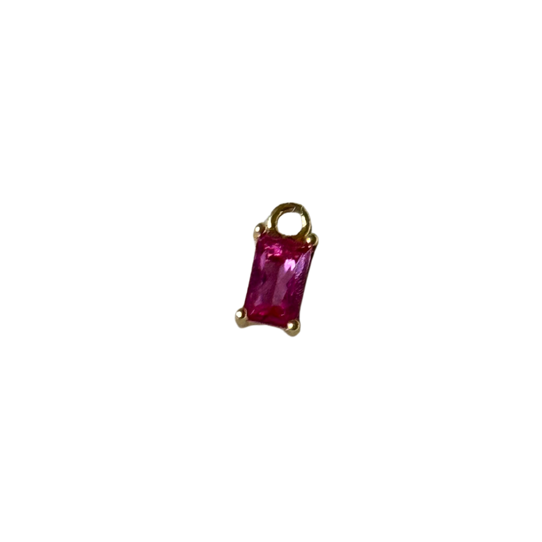 Baguette Birthstone