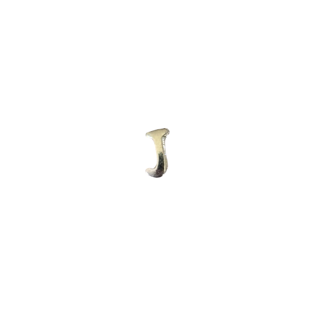 Silver Bubble Letters