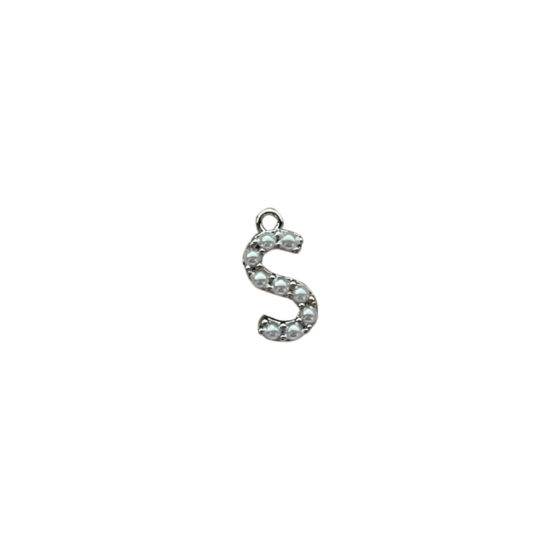 Silver Pearl Letter