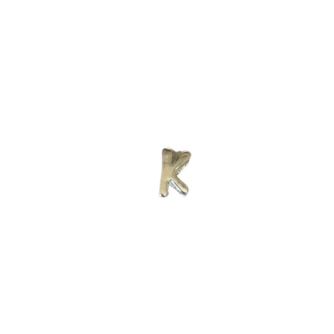 Silver Bubble Letters