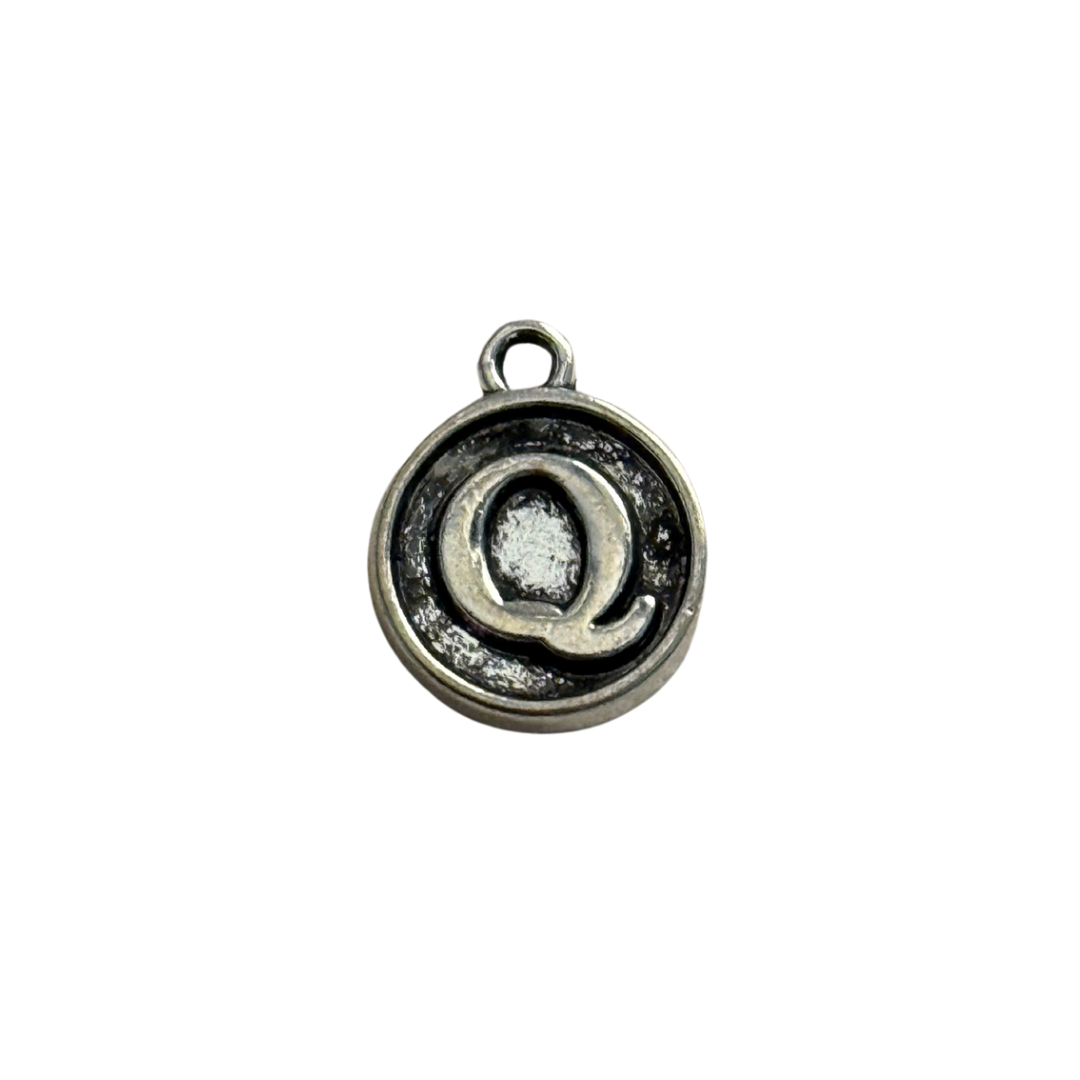 Silver Circle Letter