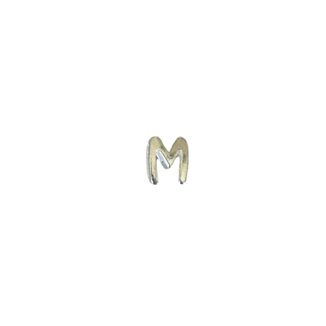 Silver Bubble Letters