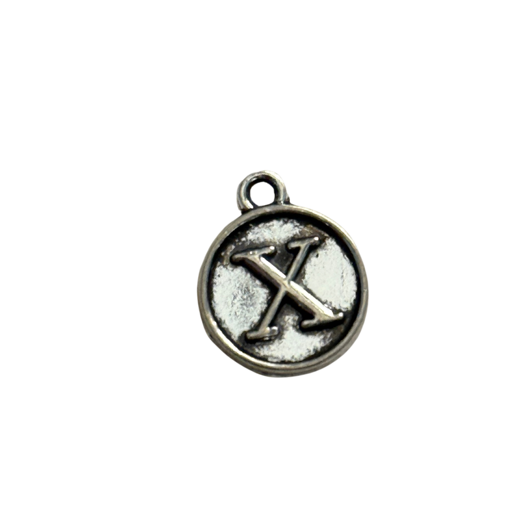 Silver Circle Letter