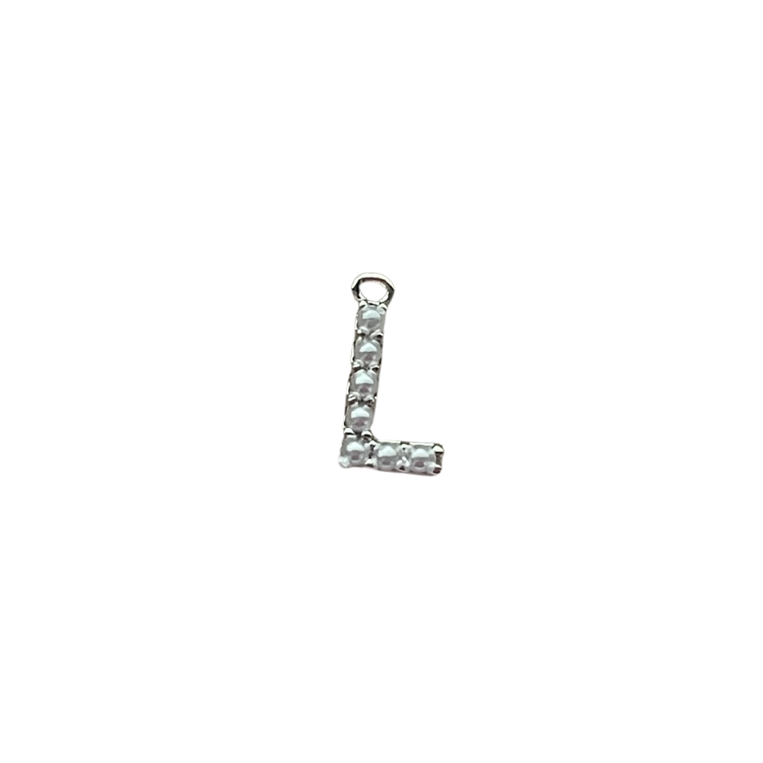 Silver Pearl Letter