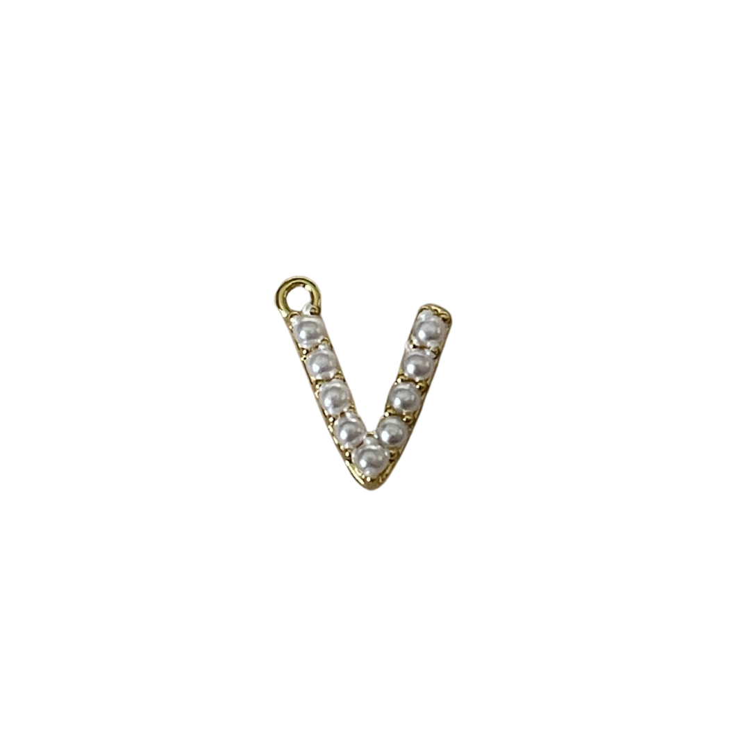 Gold Pearl Letter