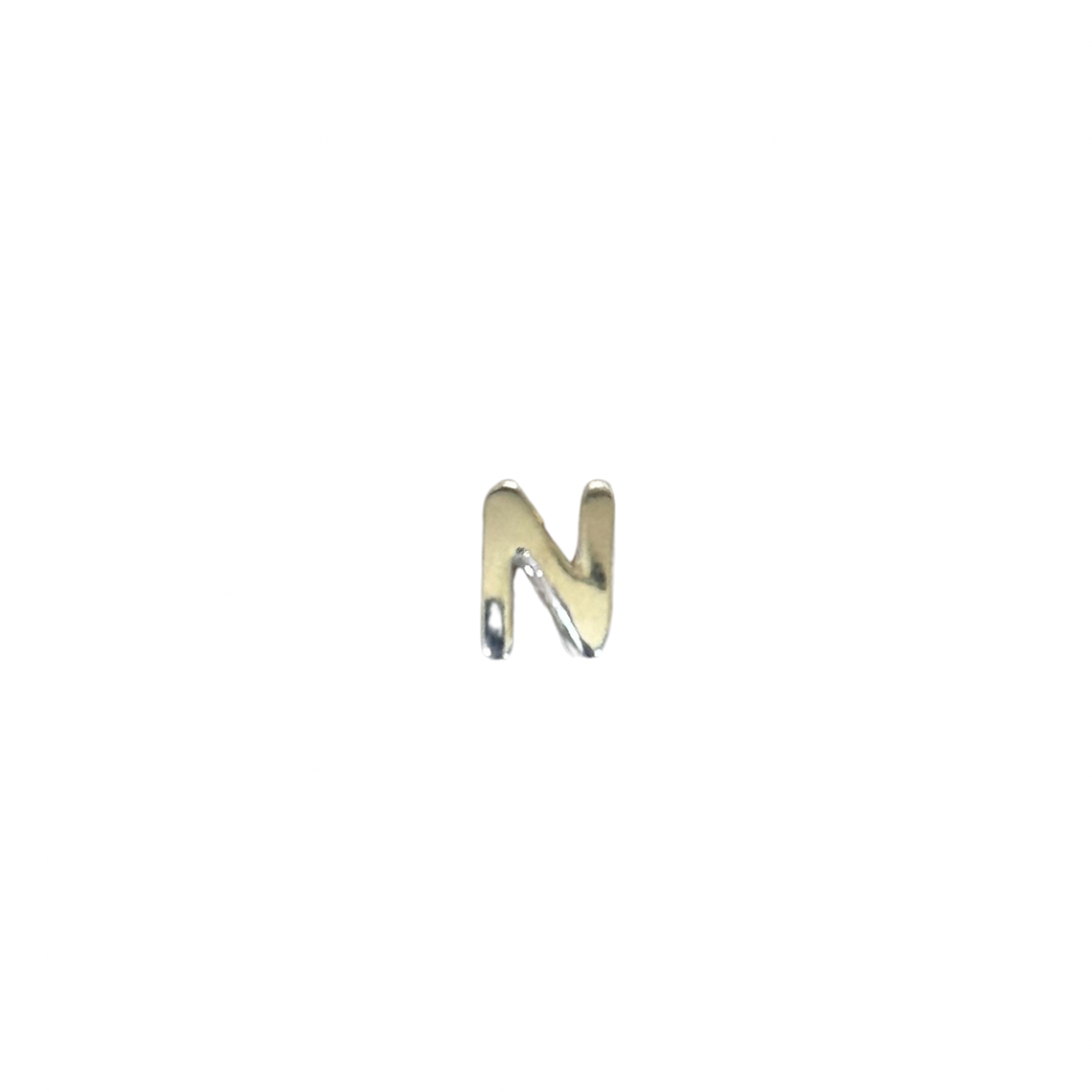 Silver Bubble Letters
