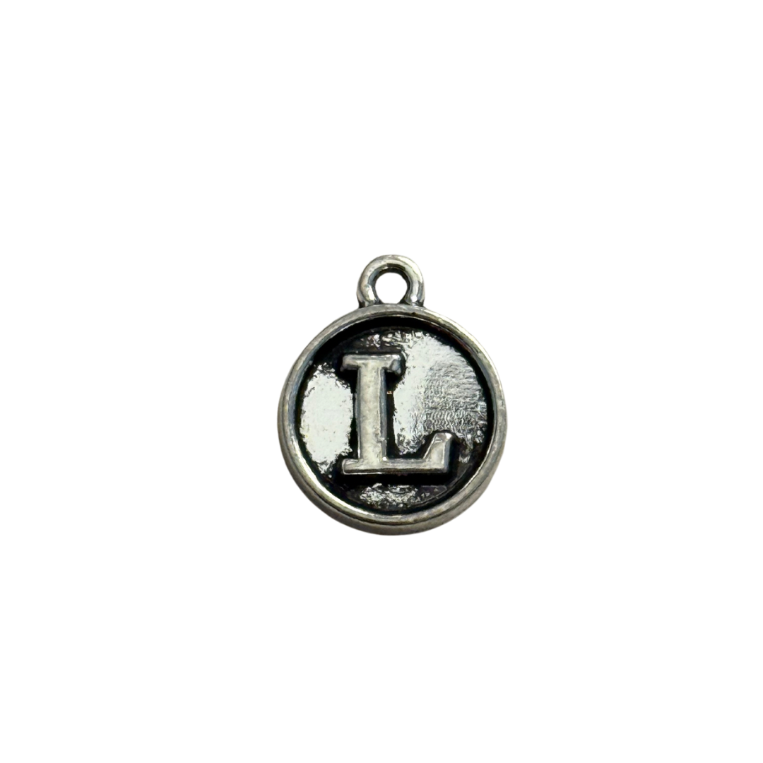 Silver Circle Letter