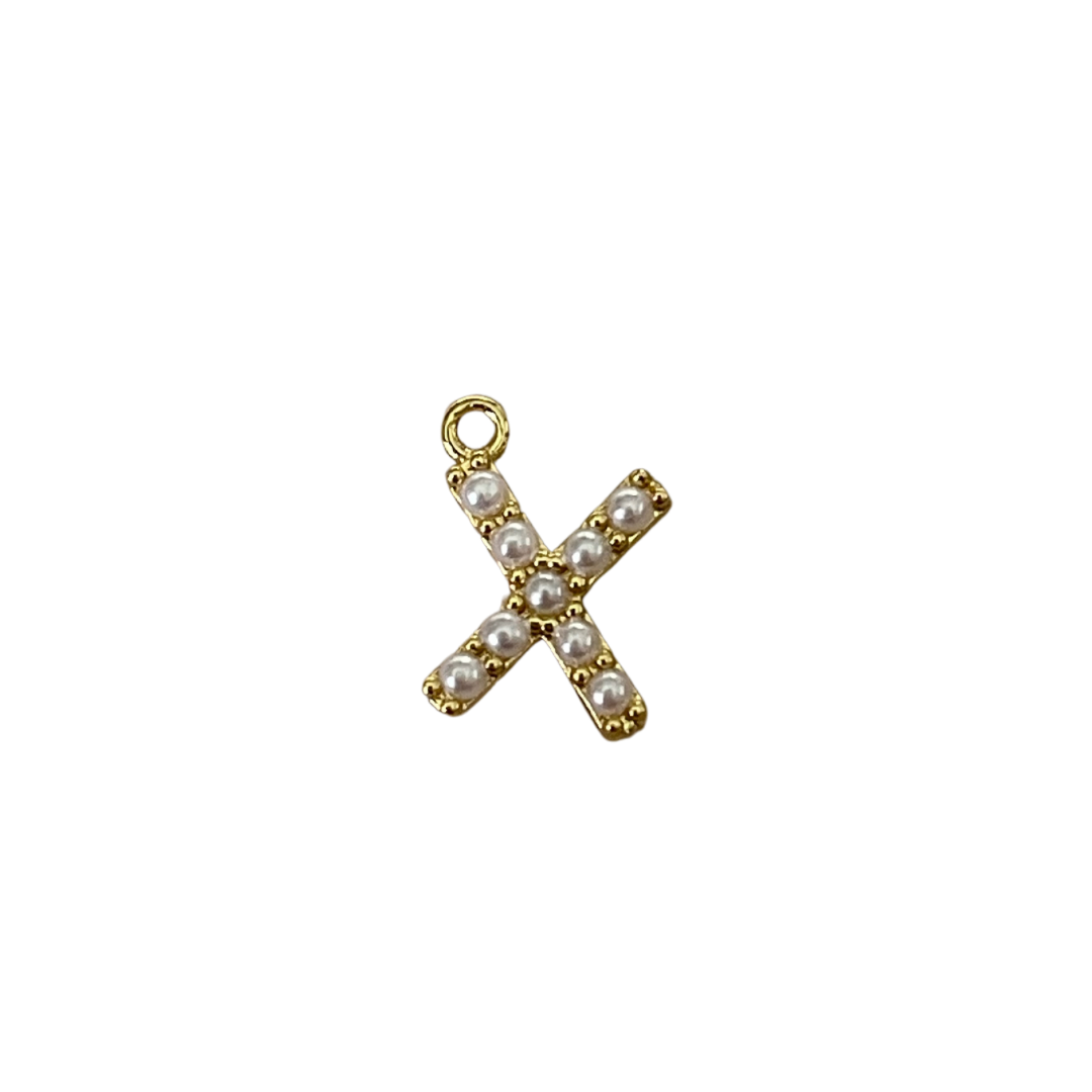 Gold Pearl Letter