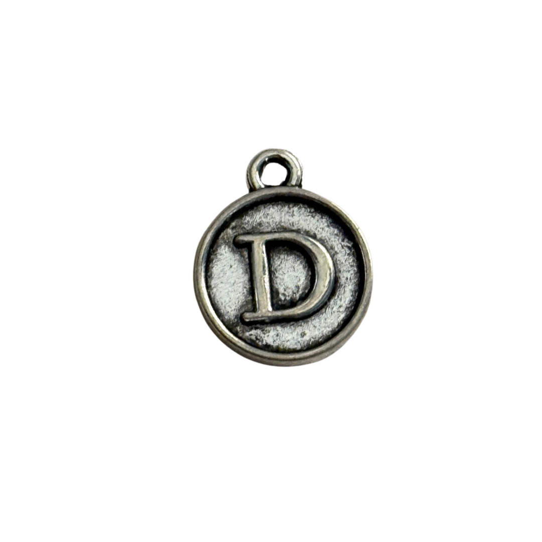 Silver Circle Letter