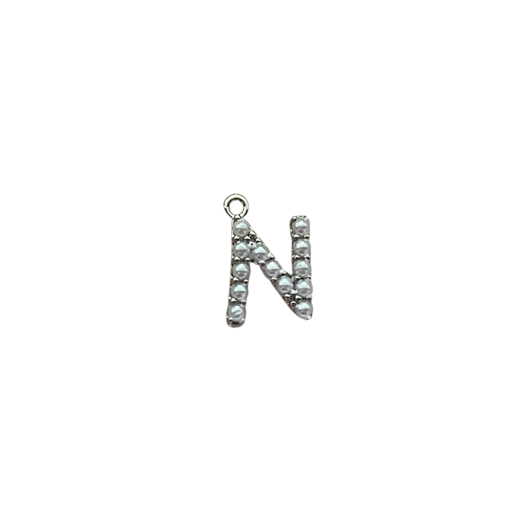 Silver Pearl Letter