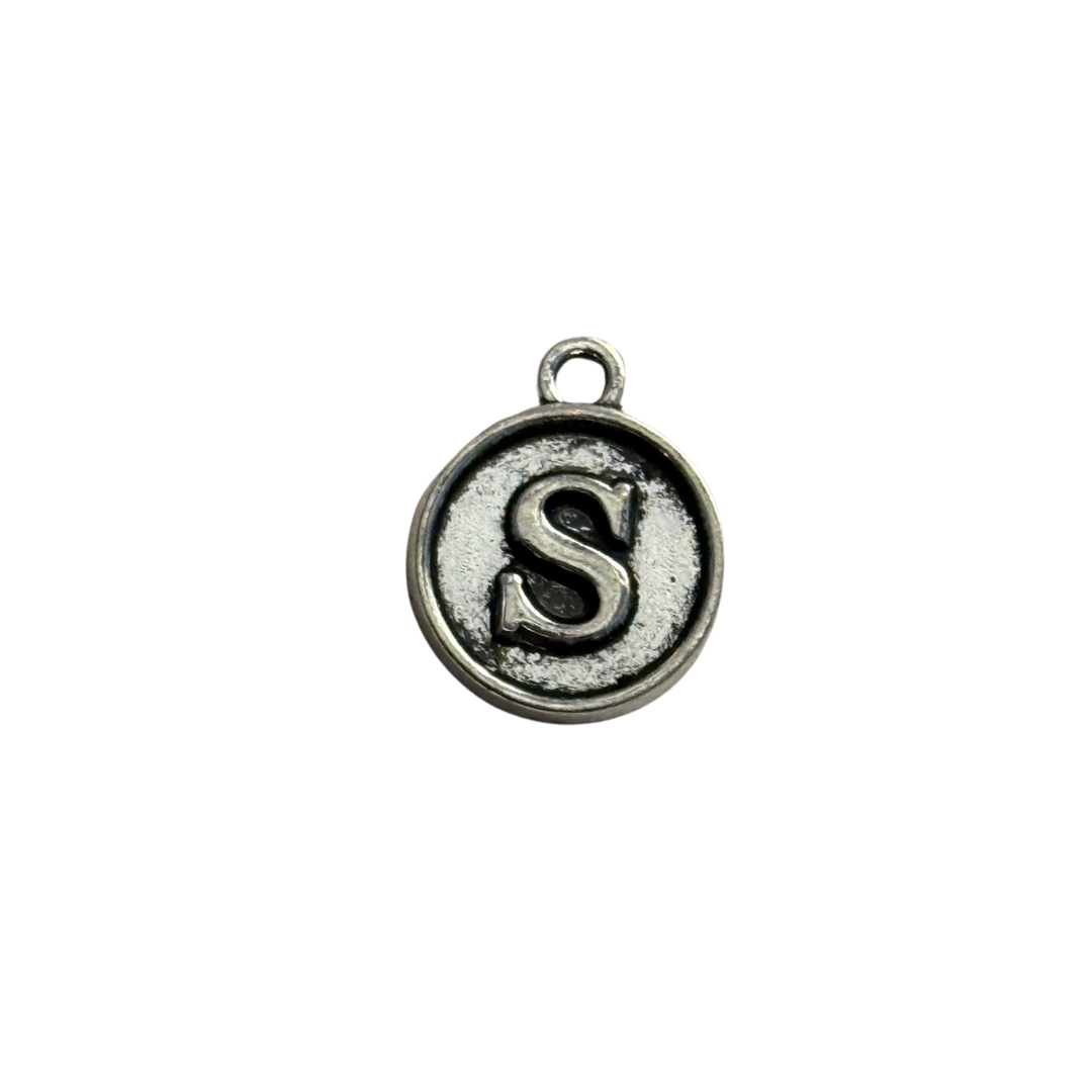 Silver Circle Letter