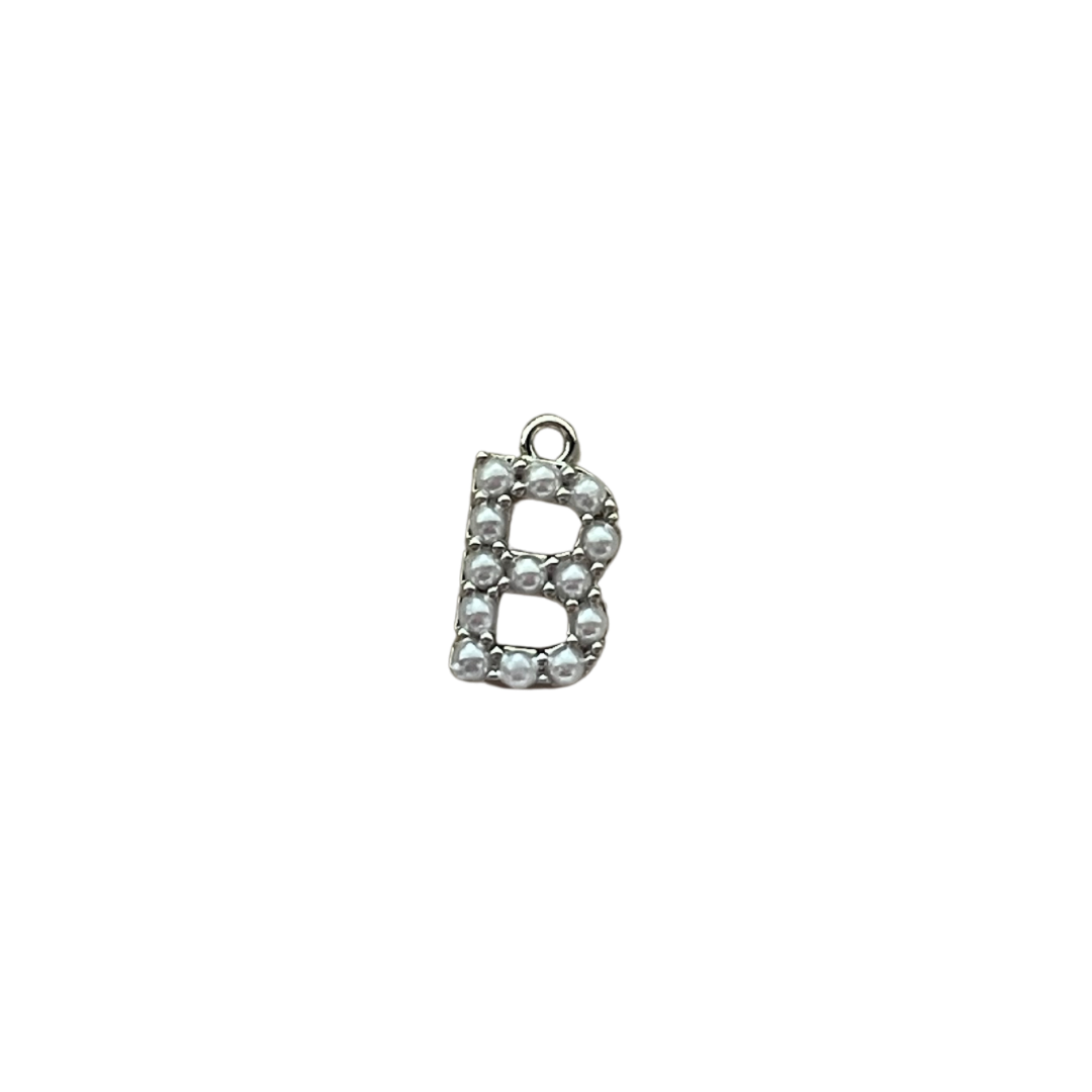Silver Pearl Letter